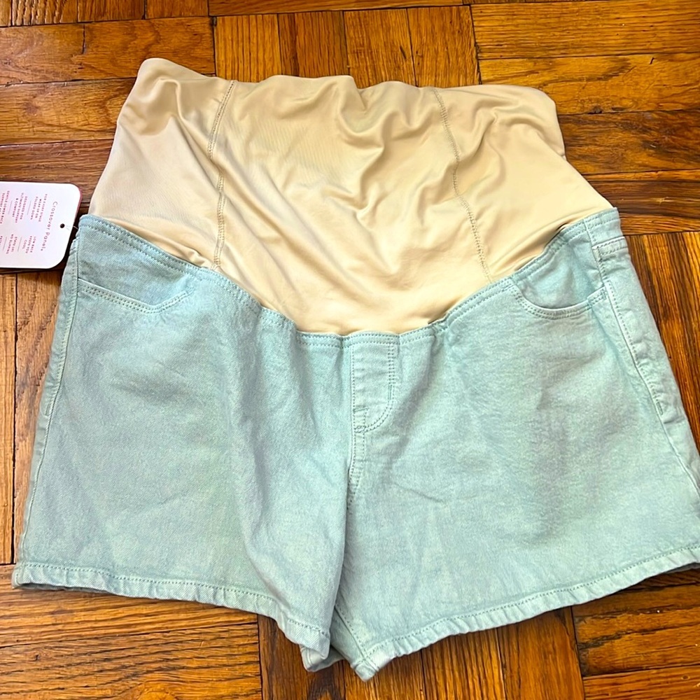 NWT isabel maternity midi short size: 10 NWT - image 1